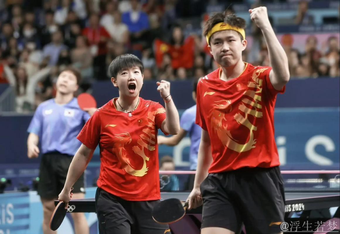 王楚钦孙颖莎携手挺进混双半决赛